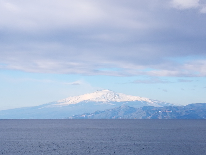 cold temperature, etna, snow, sky, tranquility, no people, messina strait, nature, mountain, idyllic, non-urban scene, environment, salt flat, cloud - sky