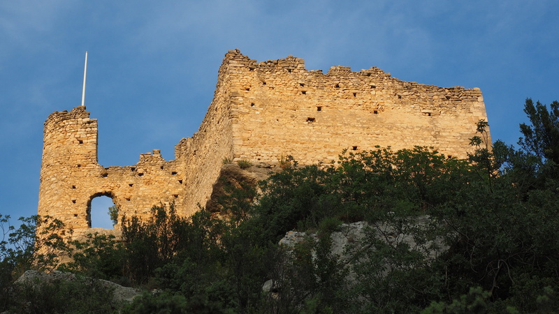 building, nature, ruin, fort, sky, history, castle of philippe de cabassolle, outdoors, old, the past, france, fortified wall, burgruine, fontaine-de-vaucluse