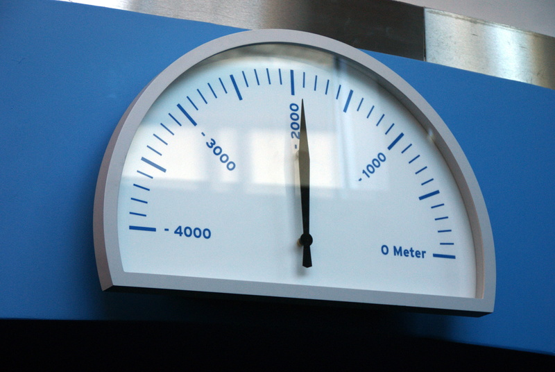 Underground, Elevator, blue, underground, western script, geyser, Deep, andernach, wall - building feature, indoors, close-up, technology, wall clock, studio shot