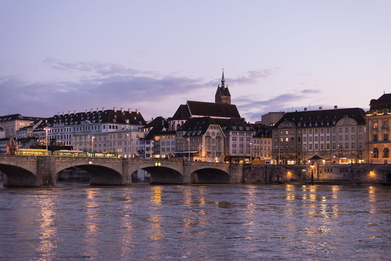 middle bridge, dusk, old, sky, cityscape, water, historic, skyline, landmark, attraction, bridge, travel destinations, outdoors, europe, nature, cloud - sky