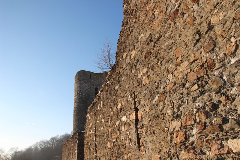 5K, fixing, day, fortified wall, building exterior, castle wall, stone, weir, sunlight, building, baldenau, history, built structure, wall, wall - building feature