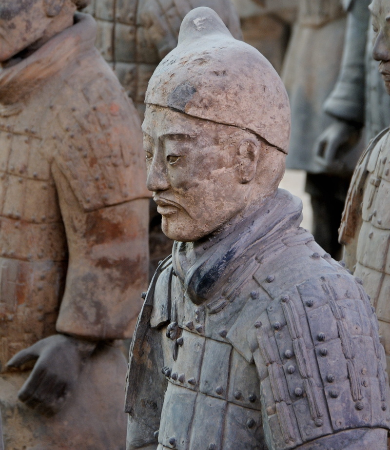 Soldier, human representation, male likeness, buried, architecture And Buildings, the past, stone Material, history, ancient civilization, no people, cultures