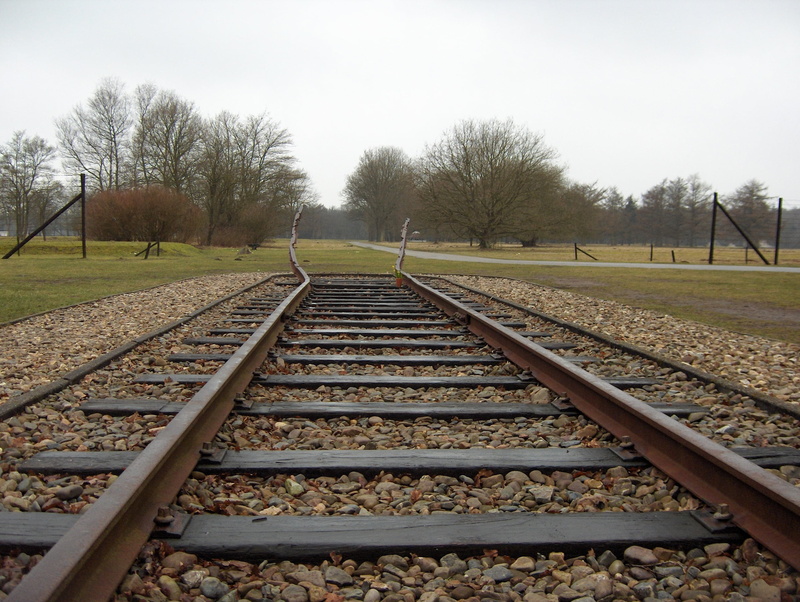 railroad tie, track, nature, land, westerbork, sky, transportation, day, outdoors, plant, 2K, vanishing point, the way forward, gravel, diminishing perspective