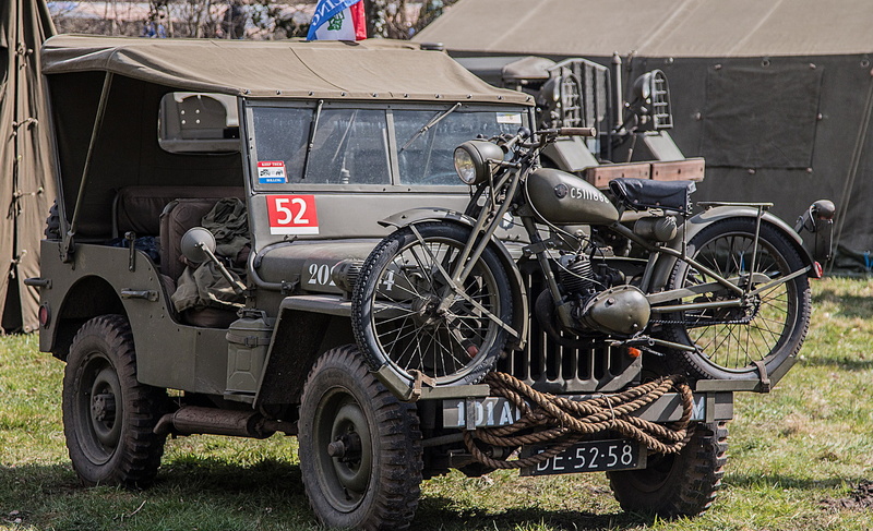 motorcycle, Second, 1080P, world, army, Willys MB, Jeep, car, war, " Willis-MVandquot;, times