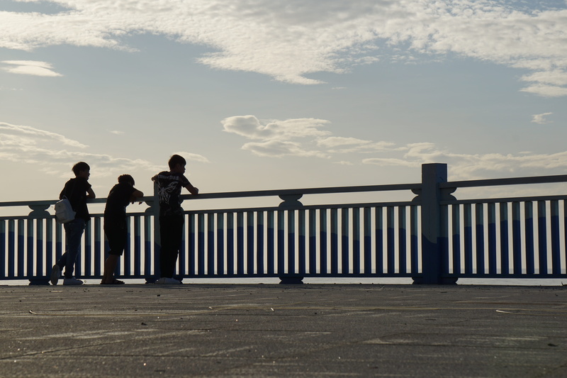architecture, observation point, day, boys, the moment, good day, back, group of people, standing, women, start, emotion, together, fun, shadow, scenics - nature