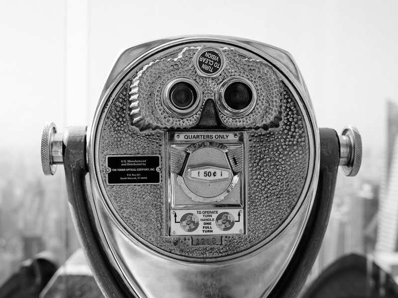 4K, day, magnification, nature, surveillance, close-up, coin operated, architecture, technology, focus on foreground, clear sky, coin-operated binoculars