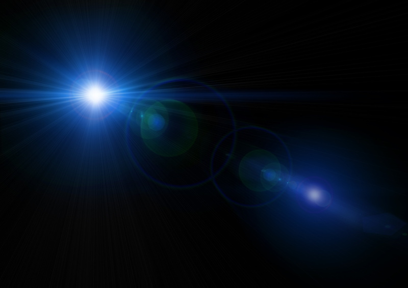 glow, burst, light - natural phenomenon, blue, 4K, solar, night, star, star - space, backdrop, black color, flare, lens flare, copy space, no people, energy