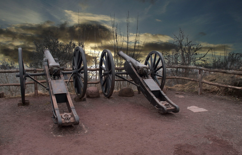 2K, wartburg, abandoned, tranquil scene, no people, thuringia germany, rusty, obsolete, gun, rural scene, Wartburg Castle, nature, land, cannon, outdoors