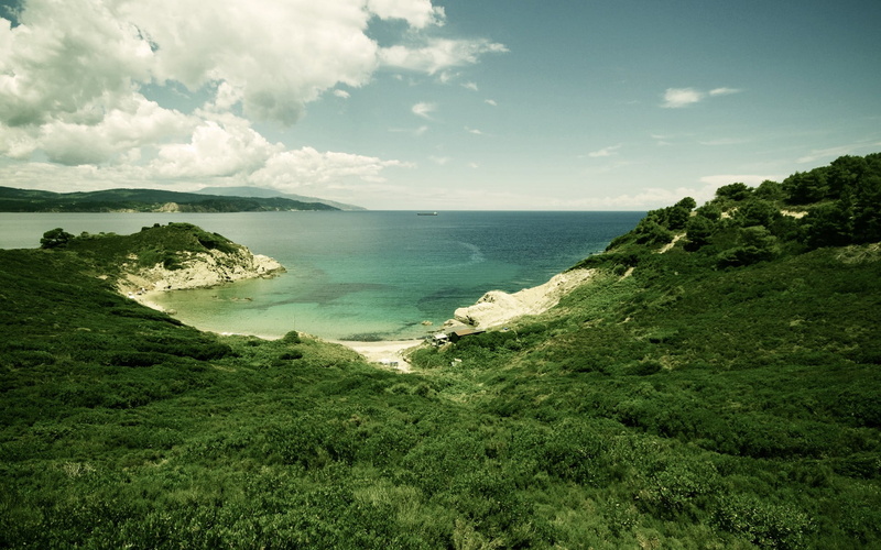 water, island, landscape, scenics - nature, 1080P, nature, tranquility, beauty in nature, horizon over water, sea, growth, tree, horizon, non-urban scene