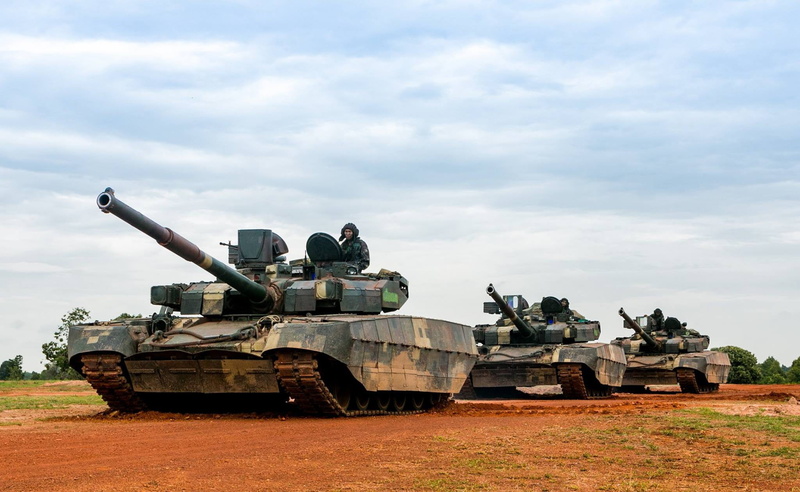 The Royal Thai army, Stronghold, 1080P, OKB imeni Morozova, BM " Oplot", Ukraine, Tank, Hold-T