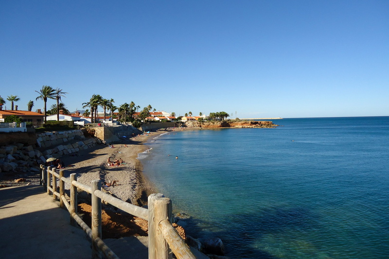 tree, clear sky, beach, horizon, sea, castellón, tourism, architecture, 4K, land, no people, plant, palm tree, tropical climate, beauty in nature, mediterranean
