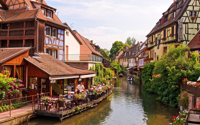 2K, landscape, colmar, view, alsace