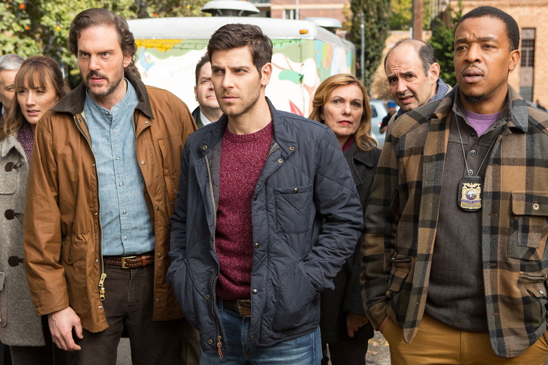 Grimm, Silas Weir Mitchell, David Guintoli, the series, Monroe, Nick BURKHARDT, Rosalee Calvert, Hank Griffin, background street, Russell Hornsby, David Giuntoli