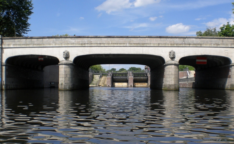 cloud - sky, sky, water, day, 2K, connection, outdoors, transportation, bridge, building, architecture, nature, built structure, hamburg, plant, arch bridge