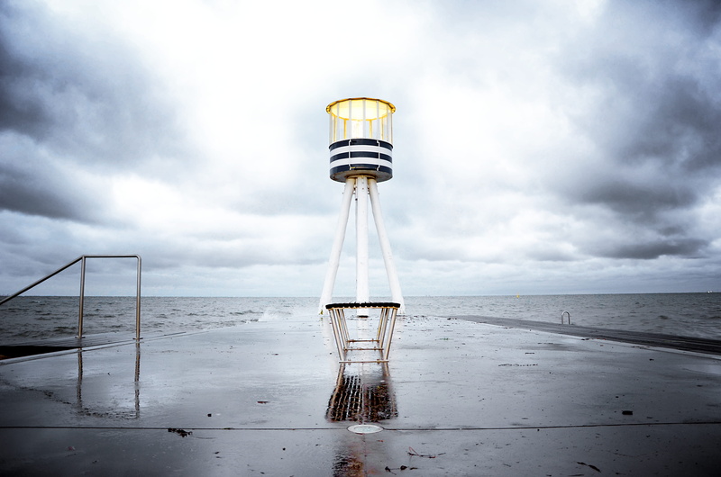 vintage, sea, water, architecture, horizon, lifeguard, land, stage, sky, beacon, no people, tower, horizon over water, desire, iphone