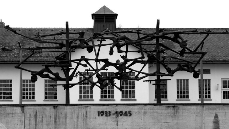 konzentrationslager, history, monument, tree, nature, communication, building, architecture, war crimes, outdoors, sky, building exterior, residential district