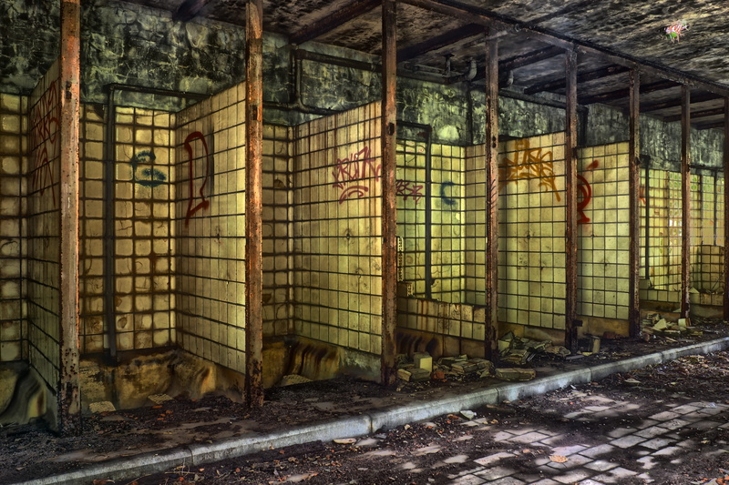 lost places, broken, bad condition, hdr, abandoned, dilapidated, wall - building feature, architecture, indoors, decay, decline, wall, toilet, break up
