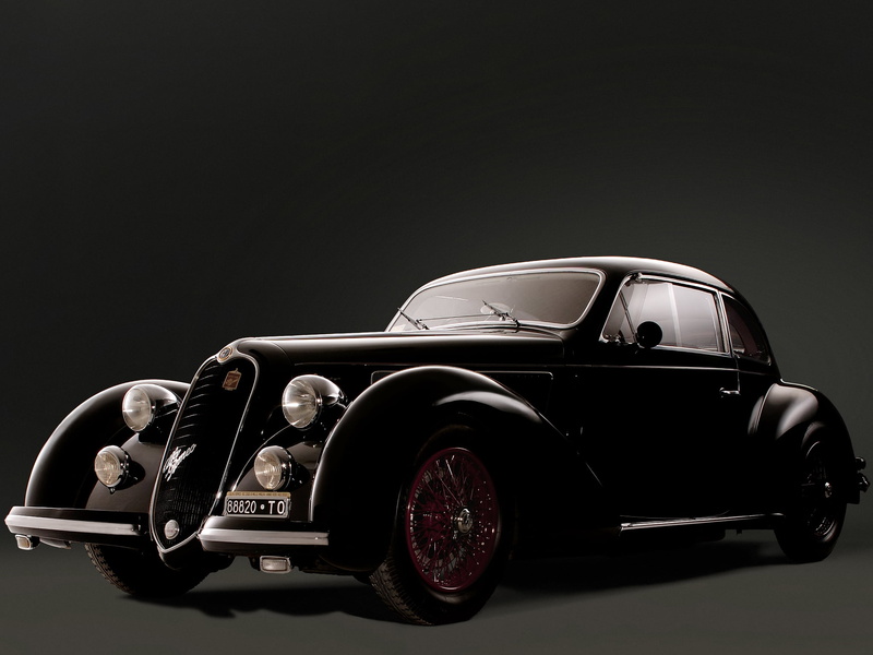 1939, technology, mille, 1080P, no people, retro, transportation, land vehicle, car, motor vehicle, 6 c, still life, romeo, vintage, luxury, miglia, retro styled