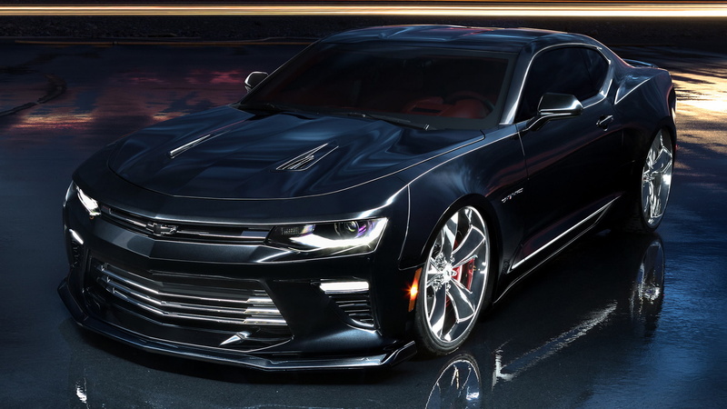 Chevrolet Camaro SS Slammer, Muscle Car, Concept Car, Car, Chevrolet, 1080P, Black Car, Chevrolet Camaro SS