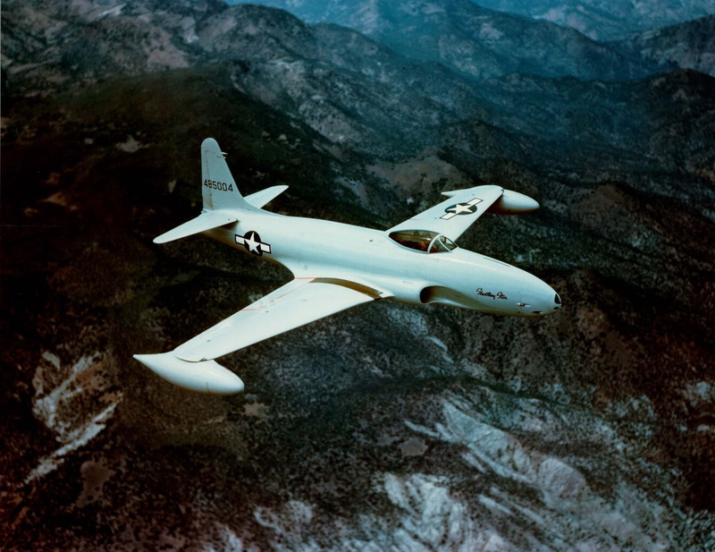 star, shooting, aircrafts, us air force, 1945, lockheed, 720P, p 80, fighter, jet, military
