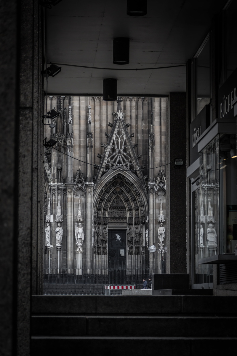 germany, christianity, no people, 4K, building, building exterior, architecture, day, glass, roman catholic, spirituality, catholic, belief, trap, cologne