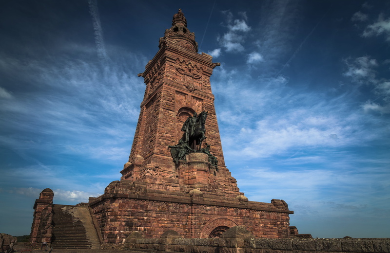spire, tower, architecture, history, building, belief, place of worship, europe, tourism, no people, day, travel, barbarossa memorial, spirituality, low angle view