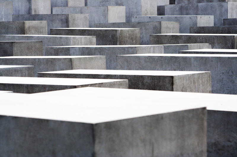 architecture, no people, holocaust memorial, religion, block, concrete, repetition, full frame, pattern, built structure, sunlight, backgrounds, monument