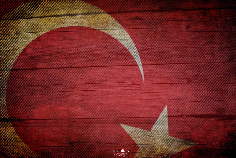 wood, Turkish, flag, 1080P