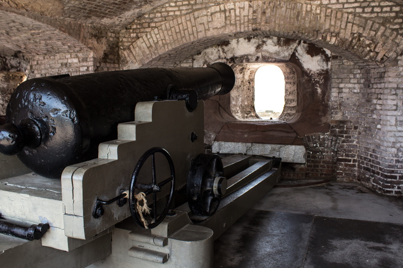 wheel, elevation, carriage, 221, spanish, defense, sumter, ruined, spanish-american, wall, fortress, window, bore, island, 4K, concrete, ancient, brick