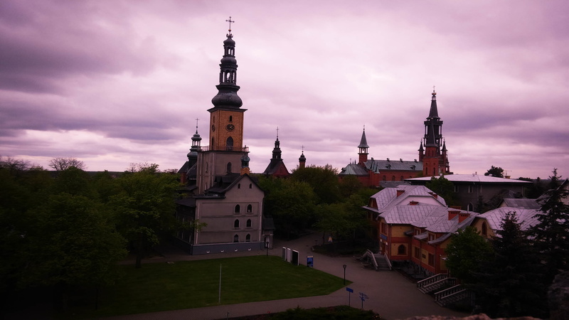 cloud - sky, tower, built structure, place of worship, travel destinations, building, 4K, belief, clouds, outdoors, town, building exterior, religion