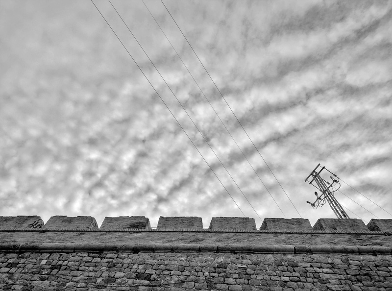 exterior, historical, culture, technology, electricity, building, building exterior, heritage, cartagena, outdoors, sky, landmark, fortress, travel, transportation