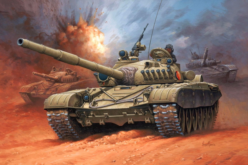 1080P, enzo maio, tank t-72, nna gdr, the national peoples army, aircraf, drawing, nationale volksarmee, t
