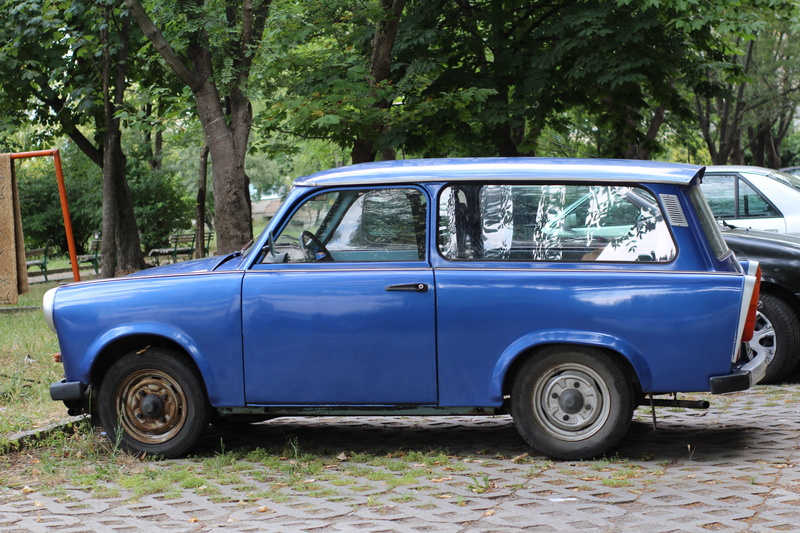 day, Car, land vehicle, Trabant, no people, 5K, Germany, motor vehicle, Retro, stationary, vintage car, side part, nature, gdr, city, tree, retro styled