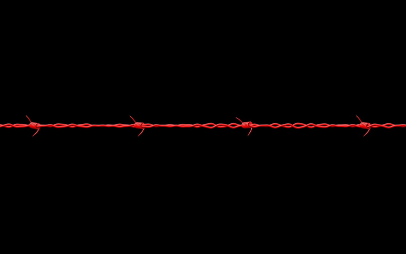 creativity, studio shot, glowing, beauty in nature, Barbed wire, choice, no people, Red, copy space, nature, black background, abstract, string, Black