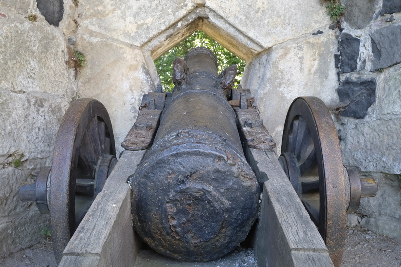 ancient, fight, close-up, no people, stolpen, solid, cannon, outdoors, nature, conflict, history, historically, saxony, ancient civilization, building