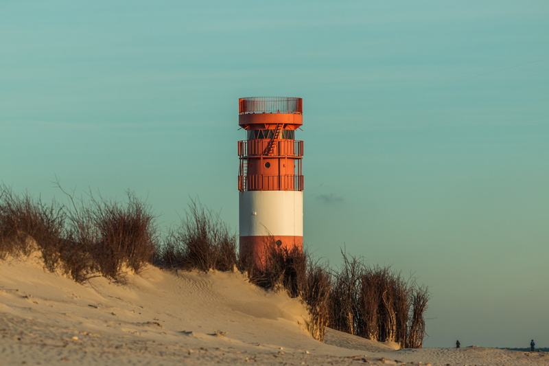 land, sky, safety, guidance, dune, blue, direction, built structure, building exterior, sand, security, water tower - storage tank, plant, no people, tower