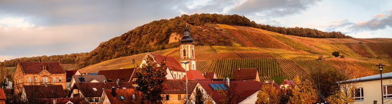sky, 8K, autumn colours, land, built structure, tourism, germany, winegrowing, day, vines, heilbronn, banner, vineyard, nature, travel, scenics - nature