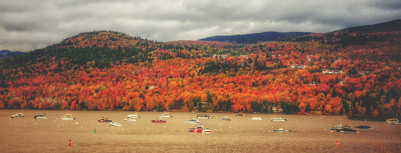 no people, scenics - nature, day, travel destinations, mont-tremblant, landscape, sky, cloud - sky, nature, tree, tranquility, mountain, beauty in nature