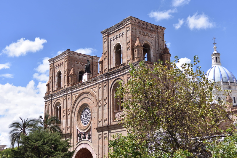 belief, nature, architecture, no people, travel, travel destinations, city, religion, outdoors, place of worship, church, ecuador, cloud - sky, low angle view