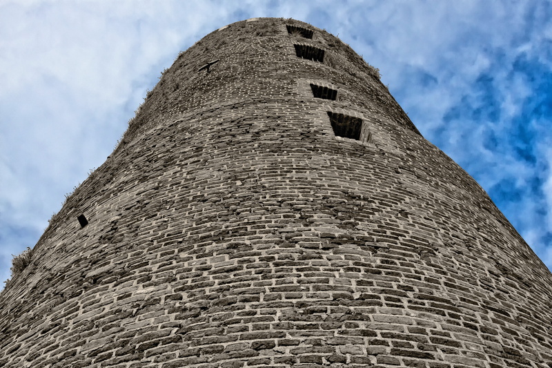outdoors, no people, historically, watchtower, castle, 5K, solid, ancient civilization, middle ages, building exterior, places of interest, fight, architecture