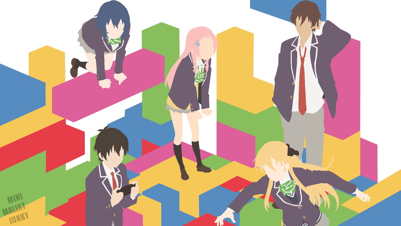 Hoshinomori Chiaki, Karen Tendou, gamers!, Aguri (Gamers!), 1080P, Uehara Tasuku, Amano Keita