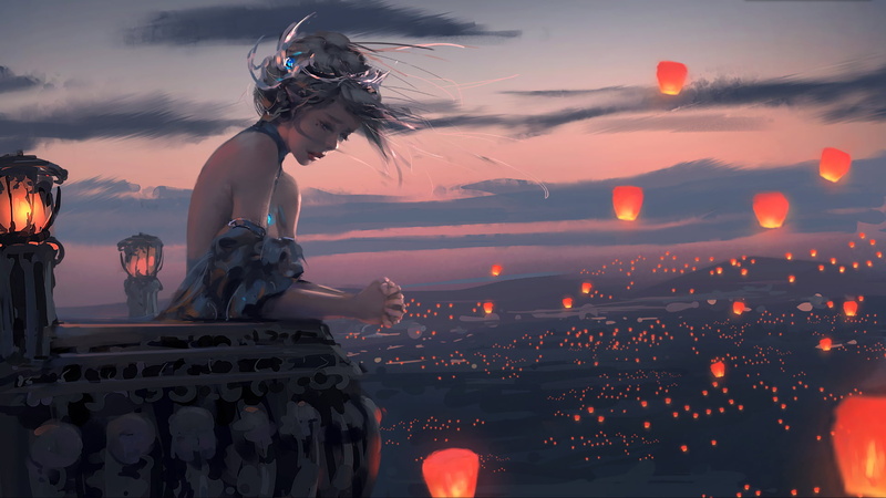 gamer grill, 720P, comic art, anime girls, anime