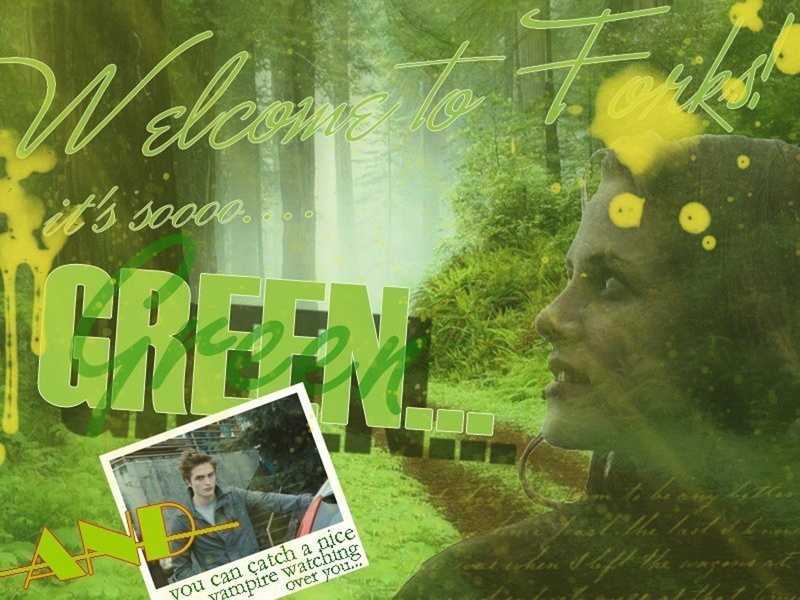 green, twilight, edward, pattinson, swan, cullen, kristen, robert, bella, 720P, stewart
