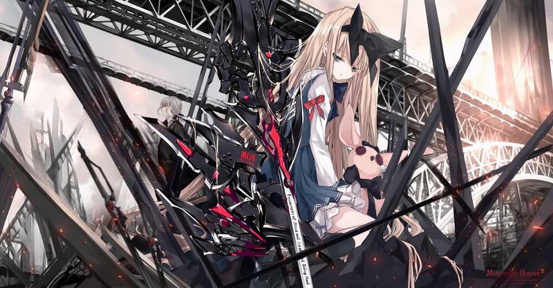 gamer grill, anime girls, 720P, anime, Comic Girls, comic art