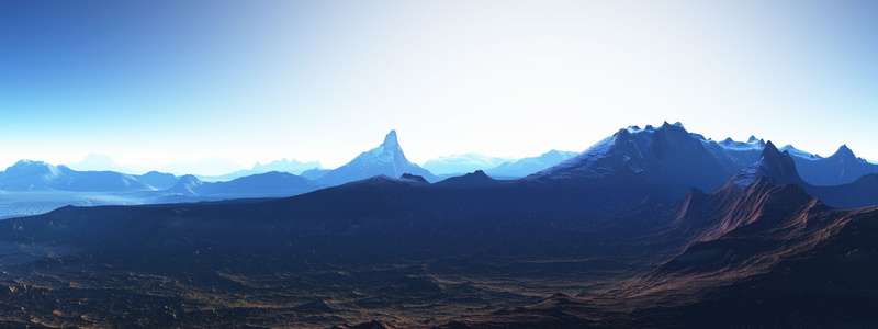 tourism, alps, travel, sky, mountain, environment, multiple display, blue, mountain peak, 2K, travel destinations, twilight, snowcapped mountain, no people
