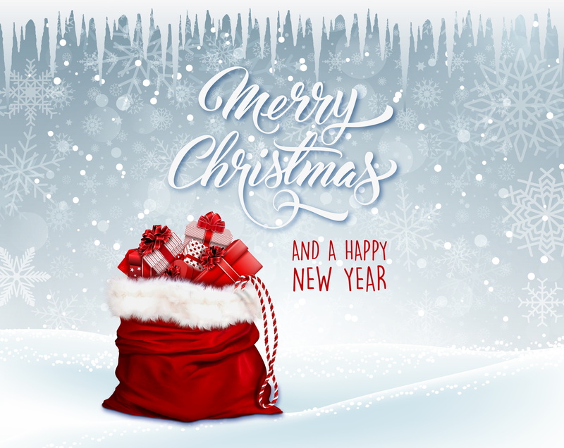 Christmas, Winter, warm clothing, new, merry, Season, gift, decoration, New Year, snowing, cold temperature, 5K, santasbag, Presents, snow, christmas ornament