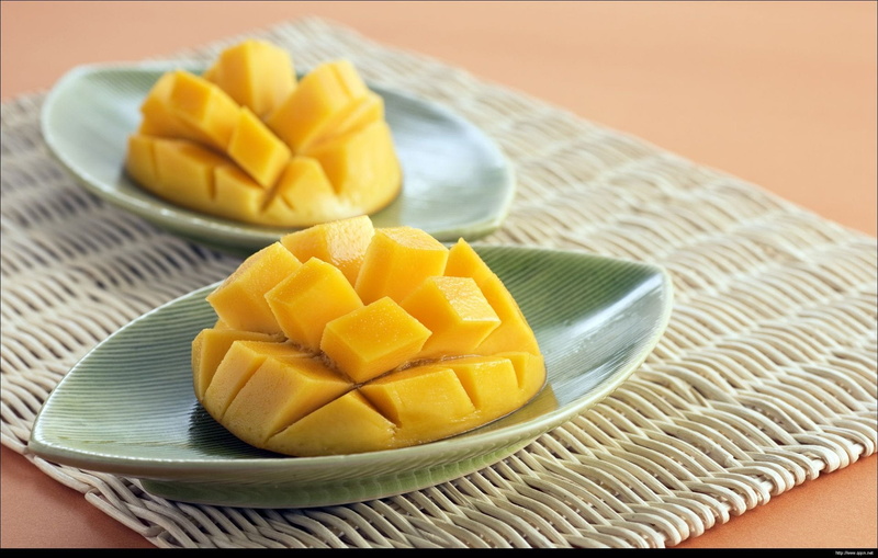 Fruit, healthy eating, plate, place setting, slices, wellbeing, bowls, food and drink, studio shot, freshness, slice, papaya, fruit salad, indoors, Hd