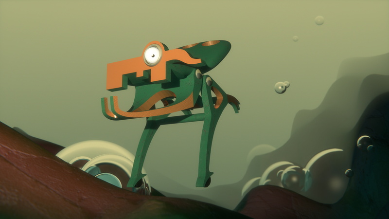 scifi, 3dart, joke, blender3d, macro, nanobot, 5K