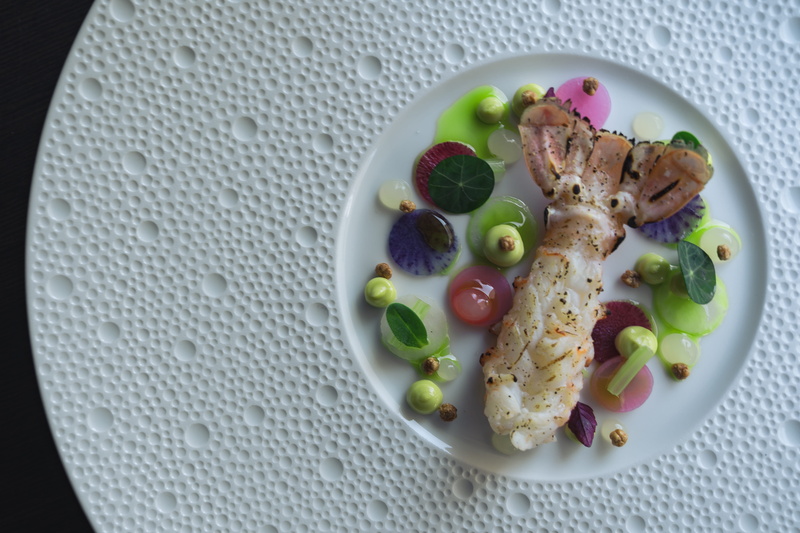 Seafood, 5K, dessert, breakfast, food and drink, indoors, icing, high angle view, plate, cake, sweet, table, Langostine, freshness, meal, sweetsour, food