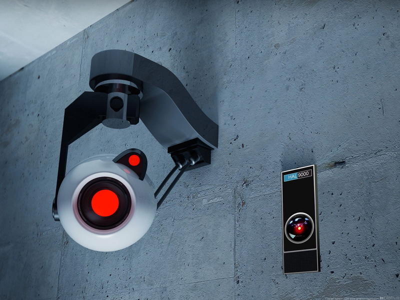 glados, laboratories, aperture, portal, valve, hal9000, 720P, corporation